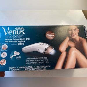 Braun Gillette venus silk expert ipl permanent laser hair removal
